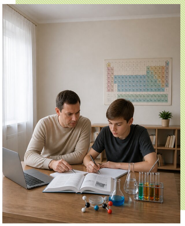 Репетитор по химии 8 класс в Ртищеве по цене от 1226 р. | РепетиторРоссия